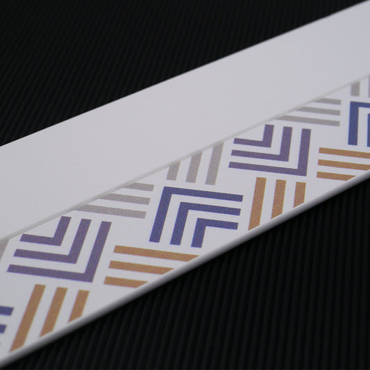 MIN BELT - BLACK P1 BUCKLE, WHITE P1 STRAP